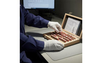 47 Pieces Gauge Block Set with Wooden Case Fine-Tolerance Steel Gauge Block Set Calibration Blocks for Inspectors, Metrology Labs, Machine Shops