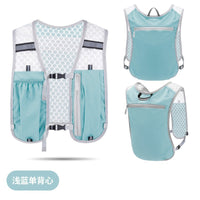 Outdoor Hiking Vest Backpack with Running Phone Pouch and Cycling Backpack