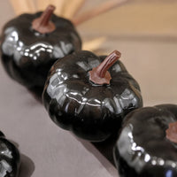 24 Pieces Mini Artificial Pumpkins Small Miniature Pumpkins Authentic-Looking Miniature Pumpkin for Halloween