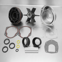 Water Pump Repair Kit Marine Water Pump Kit with Housing Outboard Stern Drive for Boat Owners, Engine Maintenance