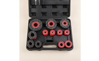15 Pieces Wheel Hub Cleaning Brush Instant-Mount Rust Removal Brush with Case Scrubbing Tool for Garage