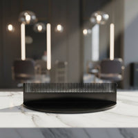 Detachable Hair Weft Holder Easy to Clean Acrylic Strand Attachment Rack Lightweight Comb-Design Hairpiece Organizer for Hairstylists, Hair Stylists
