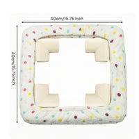 Safeguarding Embroidery Frame Cover with Corner Protectors Soft Embroidery Hoop Cover with Corner Protectors Padded Grime Guard Square for Crafters, Cross Stitch