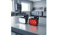 Bike Safety Light Compact Cycle Light with Strap Lightweight for Commuting