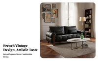 keyboard-inspiredboard keyboard-inspired Tufted Sofa upright rib Tufting Living Room Seating French appearance & character Couch for Office Managers, Business Owners, Studio Flat, Lounge Area
