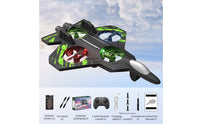 Foam Remote Control Airplane Digital Proportional Control Foam RC Airplane Beginner-Friendly RC Fighter Jet for Beginners, Kids, Backyard, Indoor