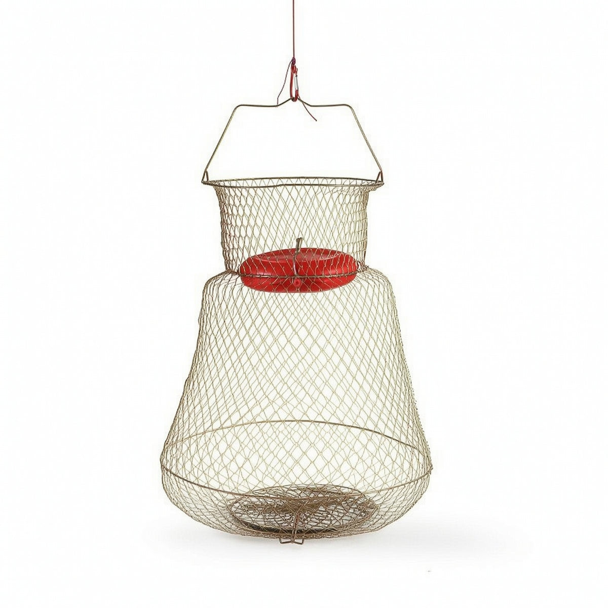 Foldable Catch-Holding Keep Net with Buoy Floating Wire Catch-Holding Basket Heavy Duty Quick Drying for Anglers