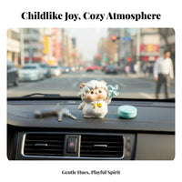 Panda Mahjong Figurine Cute Design Mahjong Playing Panda Figure No Needed for Office Workers, Business Owners, Bookshelf, Living Room, Store