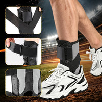 Breathable Mesh Ankle Support with Straps for Sports