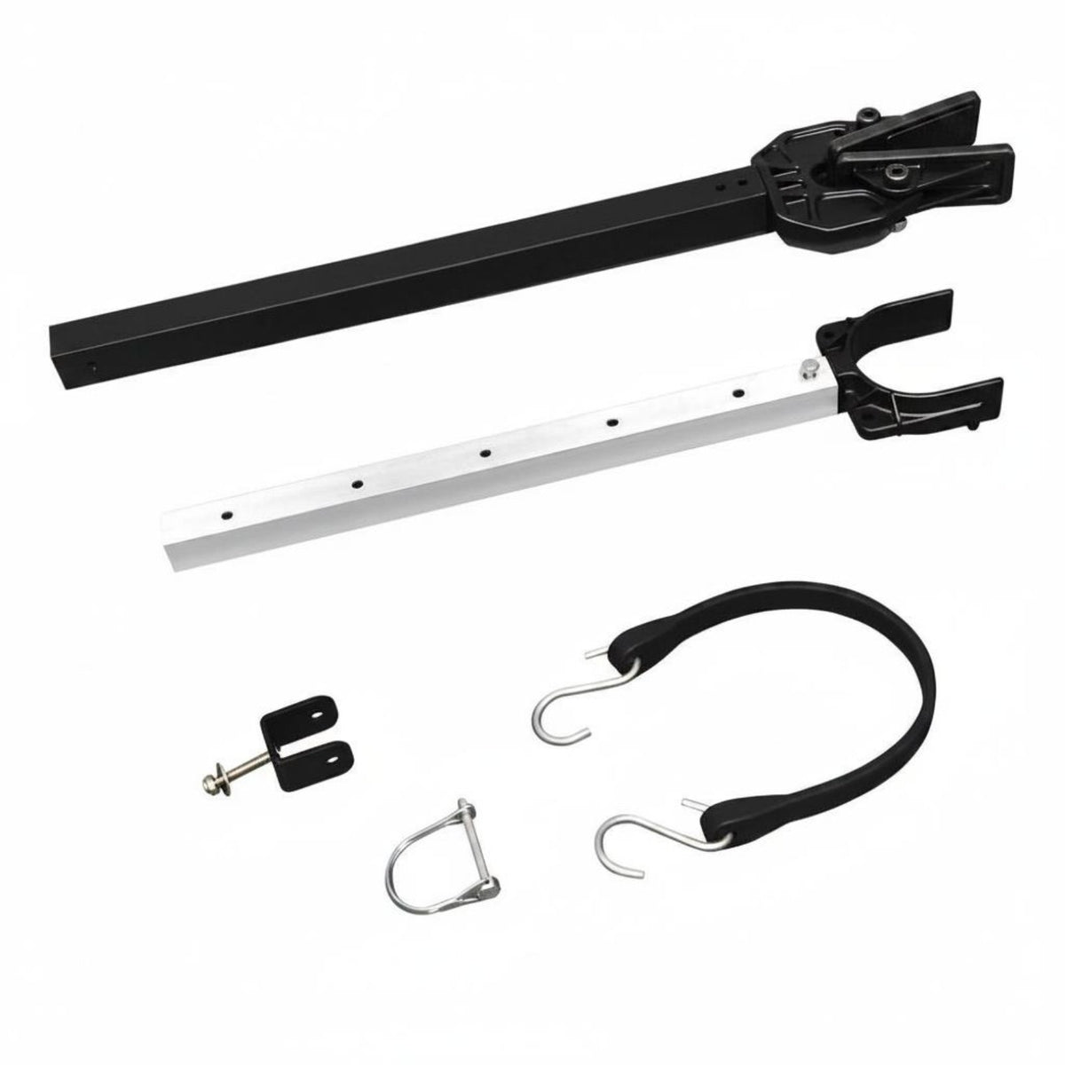 Adjustable Boat Transom Saver Heavy-Duty Shock Absorbing Transom Saver Resistant Outboard Motor Support Bar for Trailering