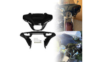 Front Fairing with Mounting Hardware Compatible Motorcycle Fairing Shell Aerodynamic for Custom Builds
