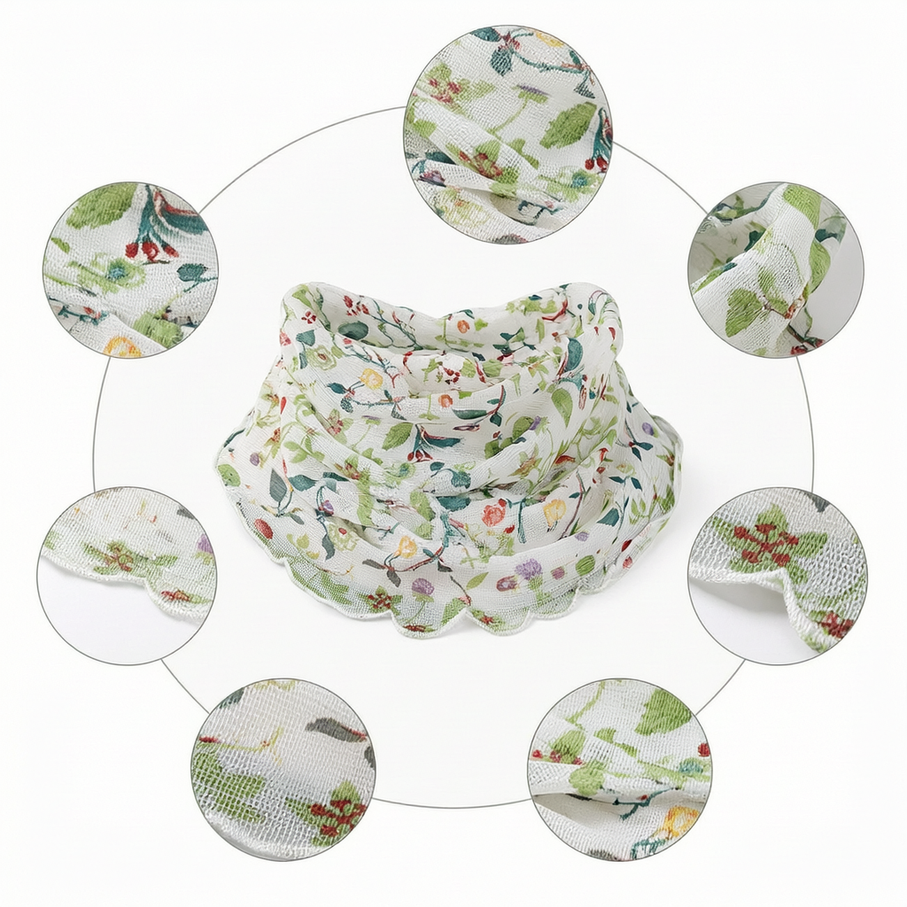 Silk Sun Protection Neck Gaiter Face Mask for Summer