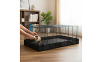 Waterproof Enclosure Liner Easy to Clean Guinea Pig Enclosure Bottom Liner Reusable Small Pet Pad Leak-Resistant Hare Hutch