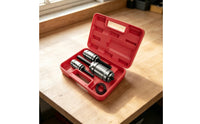 3 Pieces Exhaust Tube Expander with Storage Case Manual Exhaust Tube Expander User-Friendly for Mechanics, Auto Repair Shop