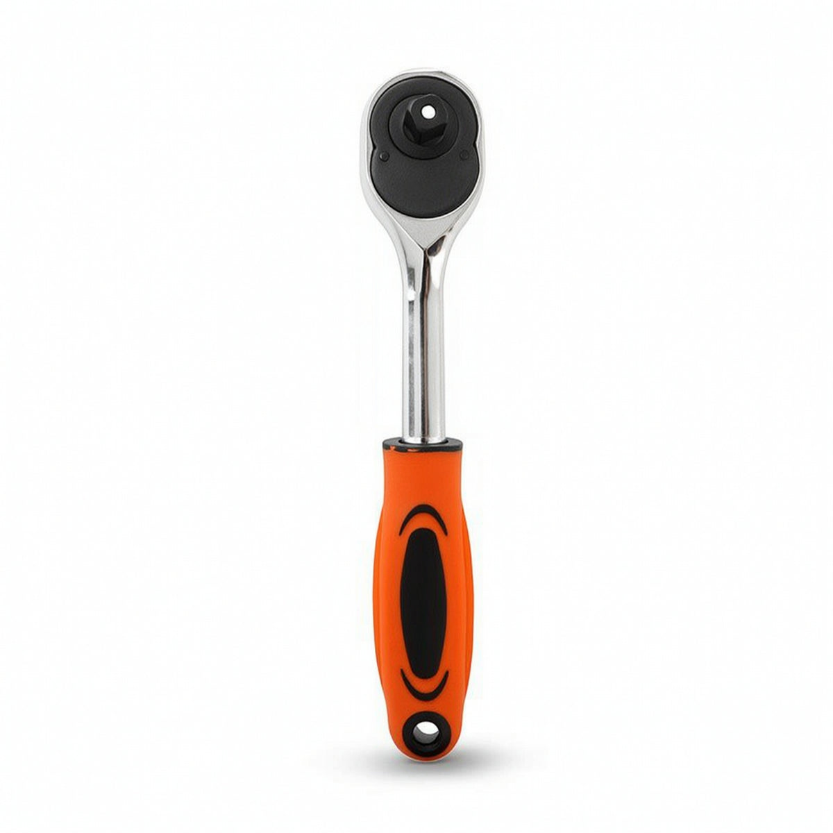 Compact Ratchet Wrench Versatile Socket Wrench Professional Ratchet with Hanging Hole Handheld for Diyers, Garage, Bike Maintenance
