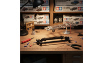 Aluminum Alloy Non Powered Front Axle Metal Wirelessly Controlled Control Vehicle Parts Easy to Install for DIY Hobbyists