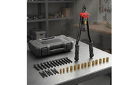Hard Carrying Case Manual Rivet Nut Kit Interchangeable Mandrels Rivet Nut Tool Kit Multi Size Wrench Plate