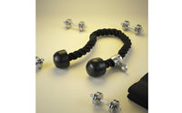 Triceps Rope Metal Clip Pull down Rope Heavy Duty Lat Pulldown Handle for Gym