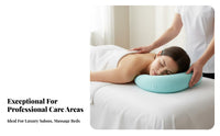 Memory Foam Core U-Shaped Prone Pillow Ergonomic Design U-Shaped Face Pillow Slow Rebound for Estheticians, Masseuses, Spas