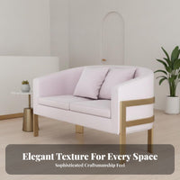 Minimalist Design Shell-Shaped Armchair Sturdy Construction Reception Furniture adaptable Combination Commercial Seating Lasting Comfort for Interior Designers, Office Workers, Business Owners, hair salon, Waiting Room, Lobby, Breakroom