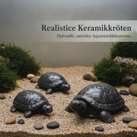 Ceramic Turtle Figurines for Aquarium and Micro Landscape Decor