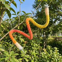 Climbing Rope Parrot Toy, Bendable Bird Swing and Climbing Perch for Cage Hanging, Colorful Enrichment for Parakeet and Cockatiel Use