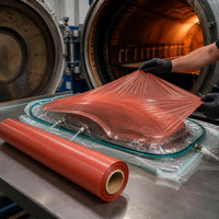 High-Temperature PET Release Film for Vacuum Infusion and Hot Pressing, Perforated/Non-Perforated, 1.5m Width