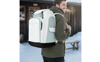 Ski Footwear Backpack Multiple Compartments Snowboard Footwear Backpack Winter Sports Gear Bag Multi-Pocket Design