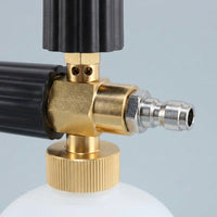 Soap Dispenser for Efficient Car Cleaning and Car Wash, High Pressure Foam Sprayer for Car Washing, 1L Bottle Foam Lance, 1L Capacity Aluminum