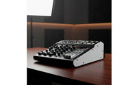 Compact 4-Channel Mixer Portable Sound Mixer with USB Interface 3-Band EQ Mixing Console with Bluetooth Digital for Streamers, Podcasters, Vocalists, Home Studio, Live Broadcasting, Karaoke