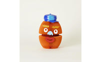 Pressure-Activated Paper-Art Character Figure Stacked Form Accordion-Folded Paper Figure