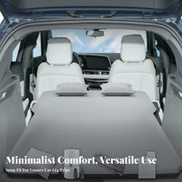 Comfortable Car Trunk Air Mattress Foldable Car Air Bed Fast Inflation Back Seat Inflatable Mattress Portable for Travelers, Road Trippers, Families, Outdoor Activities