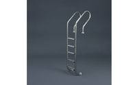 5-Step Pool Ladder Anti-Skid Stainless Steel Pool Ladder Rust-Resistant for in-Ground Pools