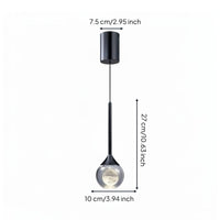 Crystal Pendant Light Minimalist Crystal Pendant Light Decorative Overhead Fixture for Bedside, Highlight Wall, Dining Area