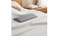 Skin-Friendly Bed Waist Pillow Breathable Sleeping Support Pillow Machine Washable Cover Bedding Accessory Hypoallergenic for Elderly, Side Sleepers Women