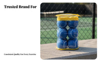 12 Pieces Multi-Color Training Tennis Balls Long-Lasting Practice Tennis Balls Long-Lasting Rebound for Beginners, Students, Outdoor Play