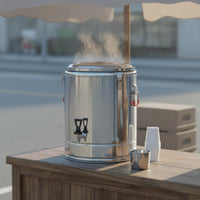 Stainless Steel Insulated Barrel Leakproof Large Capacity Food Container Professional Food Warmer Long-Lasting Construction
