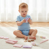 Soft Play Purse with Accessories Soft Toy Purse with Accessories Toddler Dress-up for Playroom