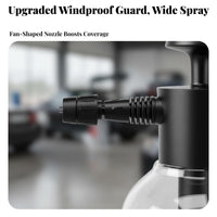 Hand Pump Foam Sprayer Corrosive & Alkali Resistant 2L Pressure Foam Bottle