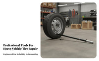 Truck Tire Changing Bar Tempered Steel Tire Bead Breaker Impact Resistant Slide Bead Breaker for Professional Mechanics, Auto Repair Shop, Garage
