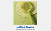 Pet Grooming Brush, Pet Hair Comb, Detangling, Hair Removal, Massage, Home Care
