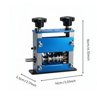 Double Drive Electric Drill Compatible Wire Stripper Sharp and Wear-Resistant Cable Stripper Anti-Slip Roller Workshop Equipment Portable for DIY Enthusiasts