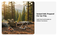 Foldable Design Collapsible Cross-Legged Stool Heavy Duty Portable Seating Reinforced Joints Camp Chair Anti-Scratch Feet for Outdoor Enthusiasts, Travelers, Camping, Fishing, Hiking, Travel