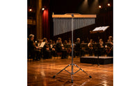 Adjustable Height Bar Chime Freestanding 36-Tone Wind Chime Percussion