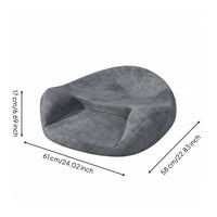 Ergonomic Meditation Cushion seat Memory Foam Meditation Pillow Pressure Relief Zazen Cushion Chair