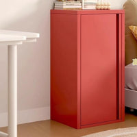 vivid Cheerful hues Single-Door Locker Cabinet Rounded Corners Cartoon creature Cupboard Easy to Clean children's Furniture sturdy for young children, Students, Bedroom, Playroom, Living Room, Office