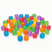 Jelly Cube Squeezable Jelly Cubes Fidget Block Soft Building Block Tactile for Children, Desk, Classroom