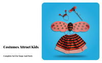 Cosplay Costume Set Easy to Wear Costume Set Brightly Colored Colors Bumblebee Dress-up Kit for Girls, Preschoolers, Dance Recital, School Events