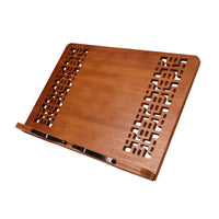 Book Rack with Retaining Lip Multifunctional Desktop Book Stand Hard-Wearing Holder for Readers, Desk, Learning