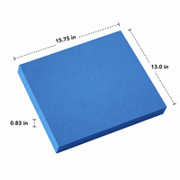Thick Foam Exercise Mat, High Resilience EVA Foam Workout Mat for Home Gym, Non-Slip Puzzle Exercise Mat, Joint Protection & Ab Wheel Mat